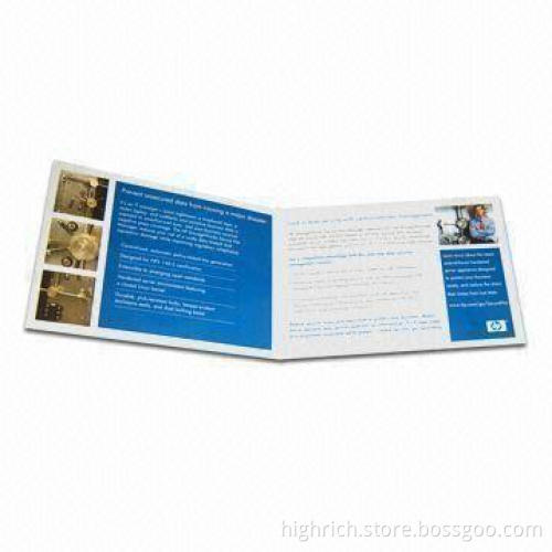 Sound Pre-recorded Greeting Card with 125 x 180mm Unfolded Size, Customized Designs are Accepted